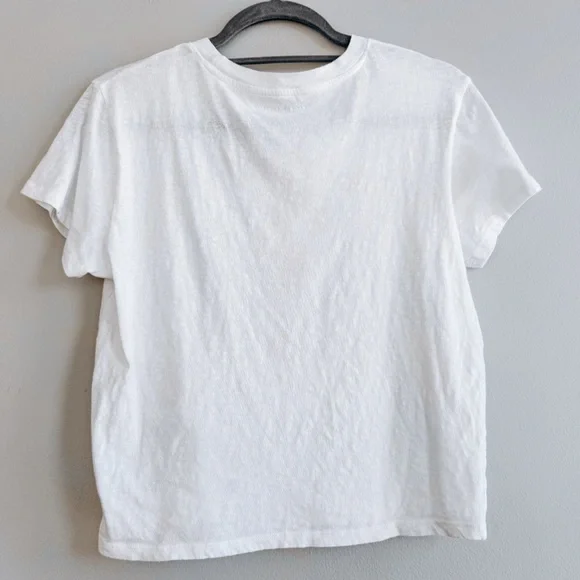American Eagle White Graphic Shell of a Good Time Tee Size Small - Picture 7 of 7